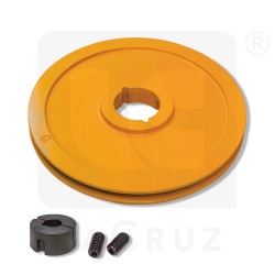 280017 (280028 + 230006) - Puleggia superiore con taper lock Grégoire, markets:  []string{"A", "B", "AU"}